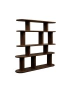 Etagère avec 4 etagère ouverte Naturelle Organic beige - 180x40x180 cm