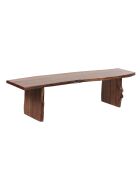 Bank met natuurlijke rand Acacia Sansur bruin - 178x41x46 cm