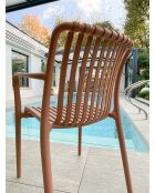 2 TIAGO Terracotta Gartenstühle