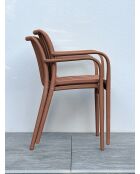 2 TIAGO Terracotta Gartenstühle