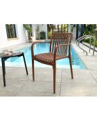 2 TIAGO Terracotta Gartenstühle