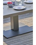 Set de jardín IBIZA de 7 plazas beige/gris antracita