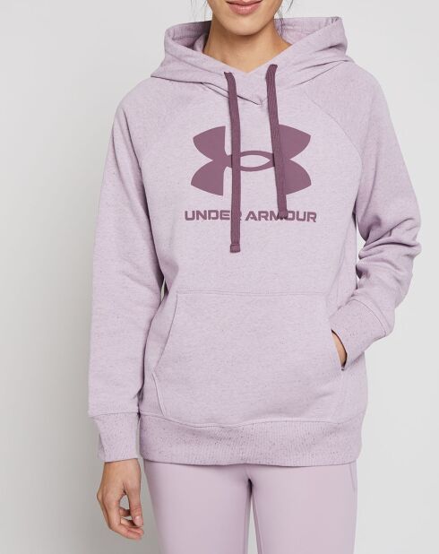Parma Fleece-Kapuzenpullover UA Rival, lila