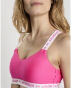 Technische sportbeha UA roze/wit