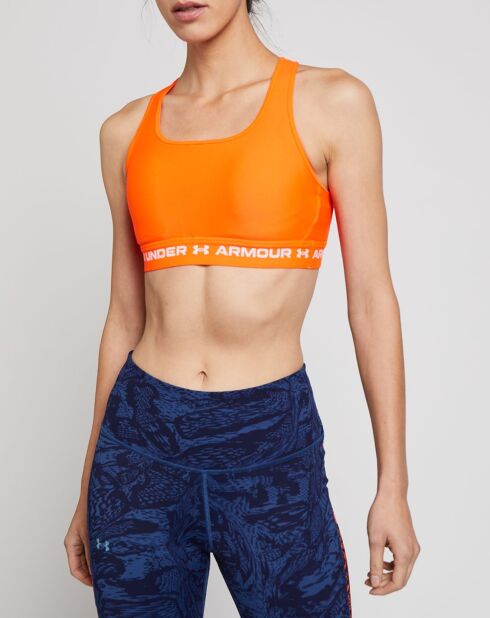 Reggiseno sportivo tecnico Orange Mid Crossback
