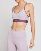 Reggiseno sportivo tecnico UA Infinity Low Parma Purple