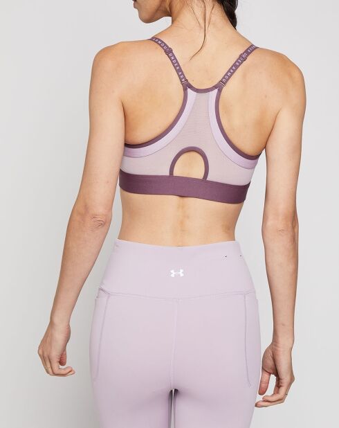Reggiseno sportivo tecnico UA Infinity Low Parma Purple