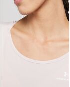 Lichtroze Tech T-shirt van UA Rush Energy Core