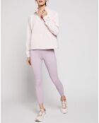 UA Rush Fleece-Funktions-Sweatshirt mit 1/2 Reißverschluss, hellrosa