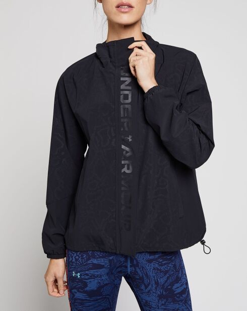 Zwarte technische jas UA Rush