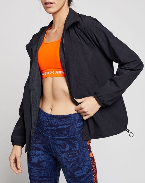 Zwarte technische jas UA Rush