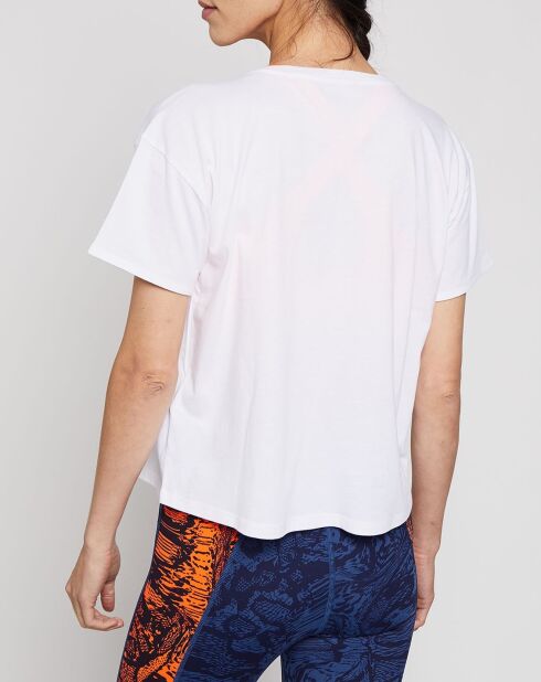 T-Shirt Live Chroma Graphic blanc