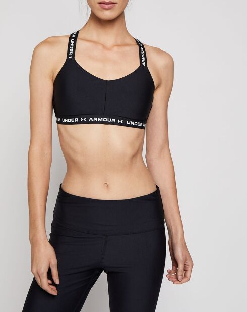 Reggiseno sportivo tecnico nero UA