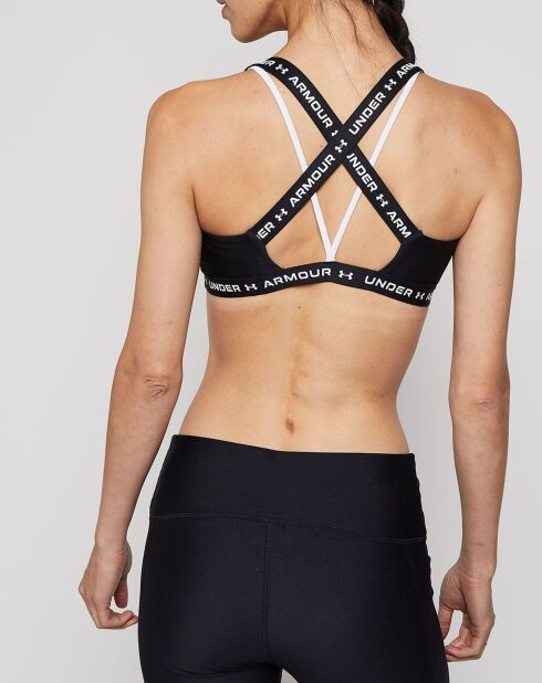 Reggiseno sportivo tecnico nero UA