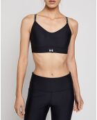 UA Infinity technische sportbeha met laag bedekte zwarte