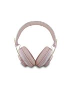 Bluetooth 5.3 ENC Guess 4G metalen roze hoofdtelefoon