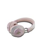 Bluetooth 5.3 ENC Guess 4G metalen roze hoofdtelefoon