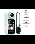 2,7K wifi 180° bodycamera met wit magnetix-model
