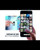 2,7K wifi 180° bodycamera met wit magnetix-model