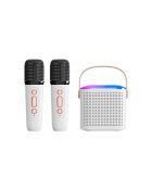Mini Karaoké EKO Bluetooth 5.3 Modèle Taylor blanc