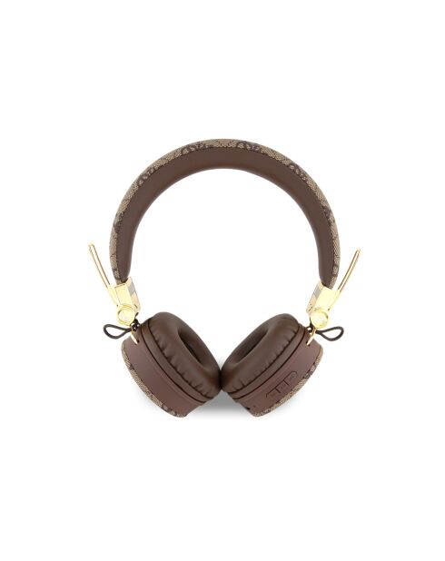 Guess 4G Bluetooth 5.3 Hoofdtelefoon Bruin