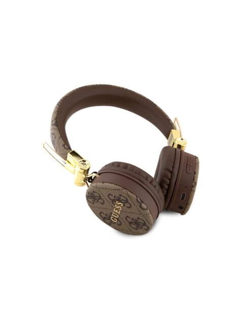 Guess 4G Bluetooth 5.3 Hoofdtelefoon Bruin