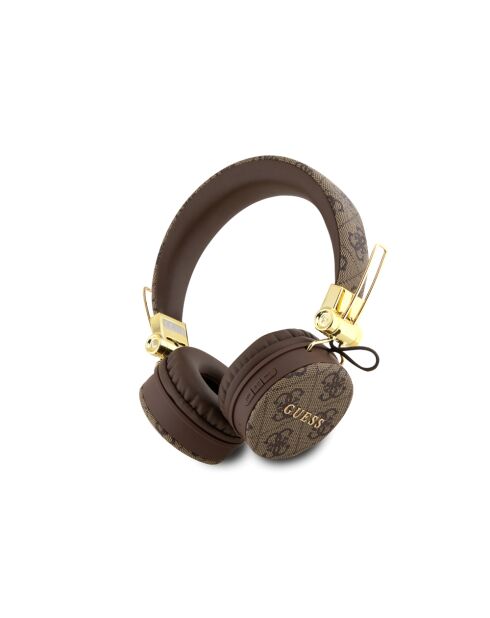 Guess 4G Bluetooth 5.3 Hoofdtelefoon Bruin