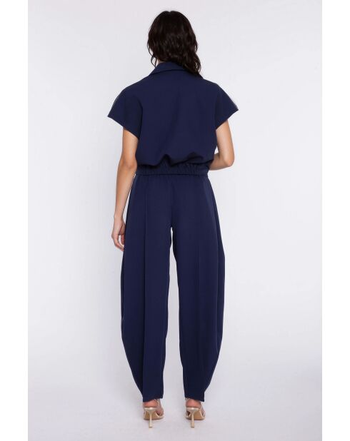Marineblauwe broek Kalysaé