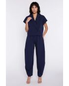 Marineblauwe broek Kalysaé