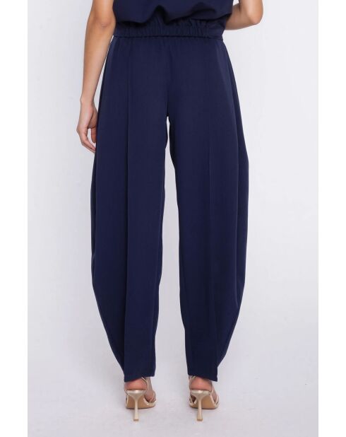 Marineblauwe broek Kalysaé