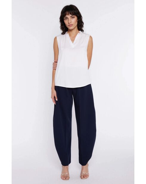 Marineblauwe broek Kalysaé