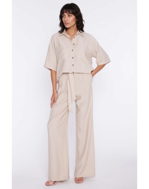 Pantaloni Neriae beige