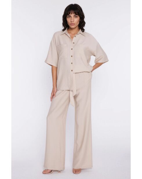 Pantaloni Neriae beige
