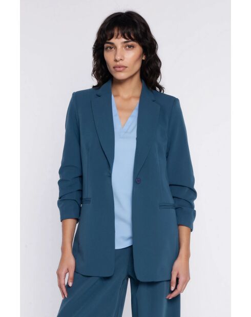 Chaqueta azul Elyrinoria