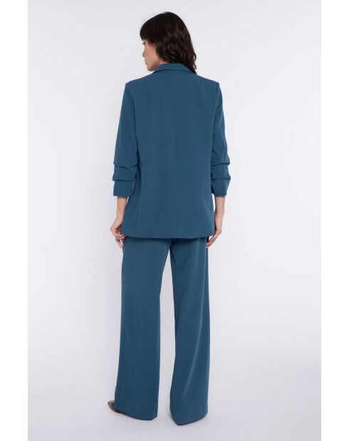 Chaqueta azul Elyrinoria