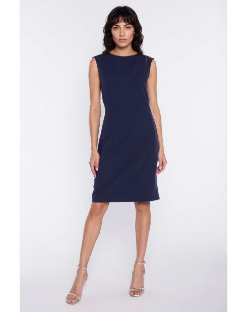 Marineblaues Kleid Oralya