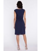 Marineblaues Kleid Oralya