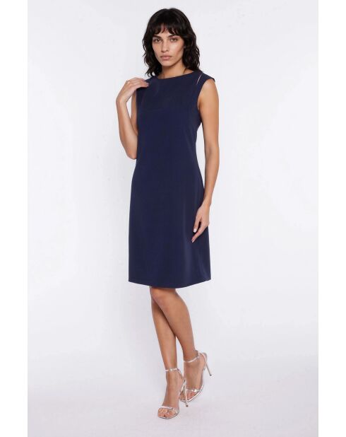 Marineblaues Kleid Oralya