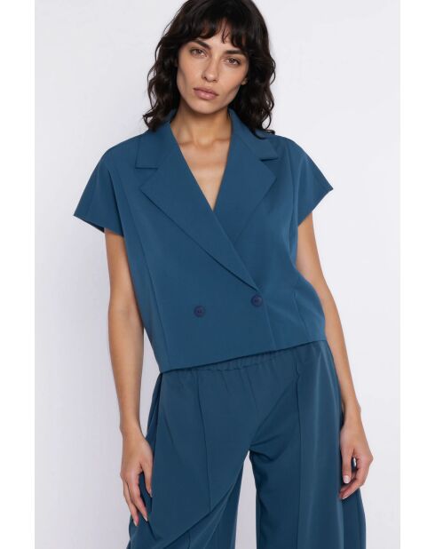 Chaqueta azul Neraline