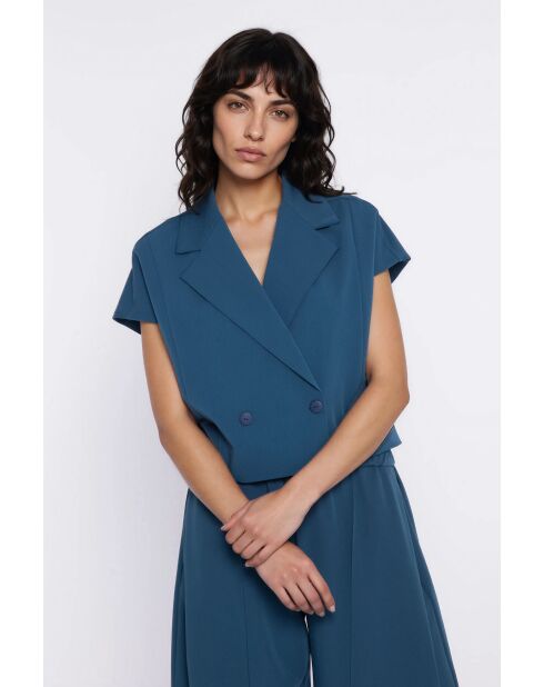 Chaqueta azul Neraline