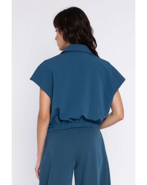 Chaqueta azul Neraline