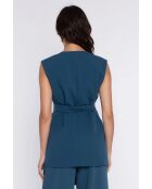 Chaqueta azul Elynorine