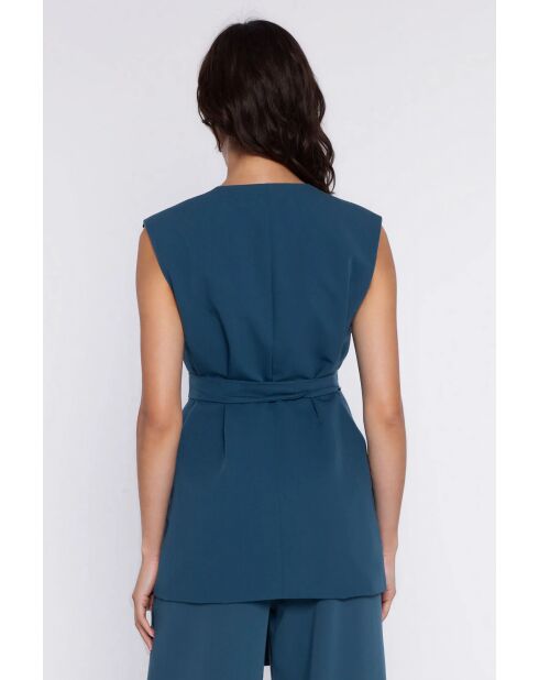 Chaqueta azul Elynorine