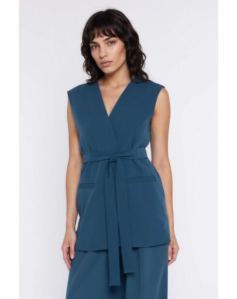 Chaqueta azul Elynorine