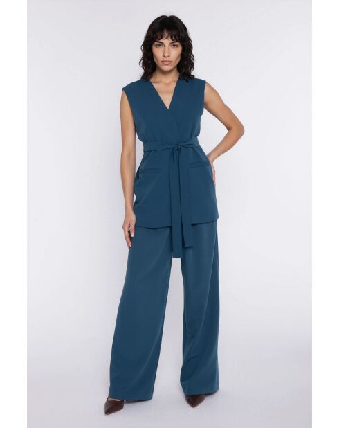 Chaqueta azul Elynorine