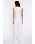 Ecrufarbener Jumpsuit Yloria