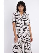 Blouse met Cleophee-patroon