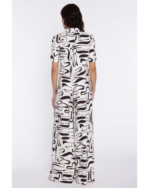 Blouse met Cleophee-patroon