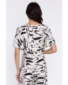 Blouse met Naëlys-patroon