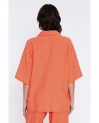 Alyra orangefarbenes Hemd